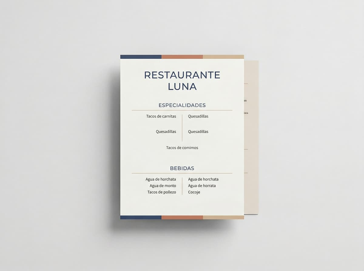Menús - Imagen 1